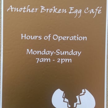 Another Broken Egg Cafe - Hours! - Breakfast & Brunch Near Me - Winter Park, Florida Another Broken Egg Cafe - Hours! - Breakfast & Brunch Near Me - Winter Park, Florida