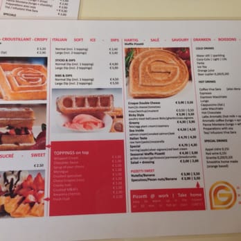 Gofroo - Menu - Desserts Near Me - Oostende, VWV Gofroo - Menu - Desserts Near Me - Oostende, VWV