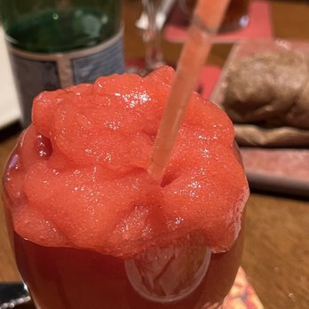 Outback Steakhouse - This is how my frozen Margarita came out as she looked at me when I said this is a mess - Steakhouses Near Me - Stafford, Virginia