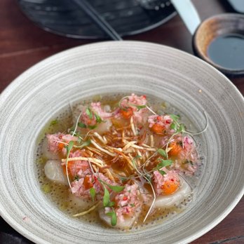 Kaiyo Rooftop - Scallop tratido - Peruvian Near Me - San Francisco, California Kaiyo Rooftop - Scallop tratido - Peruvian Near Me - San Francisco, California