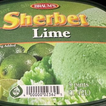 Braum's - Sherbet - Ice Cream & Frozen Yogurt Near Me - Tulsa, Oklahoma