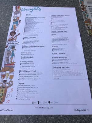 Menu photo 5 The Brass Tap Lakeland, FL Menu photo 5 The Brass Tap Lakeland, FL