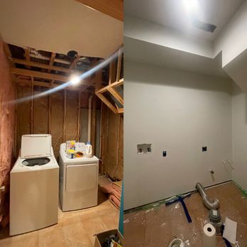 The Finishing Touch Drywall - before and after - Drywall Installation & Repair Near Me - Springfield, Missouri The Finishing Touch Drywall - before and after - Drywall Installation & Repair Near Me - Springfield, Missouri