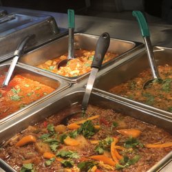 Variety of dishes to choose from .