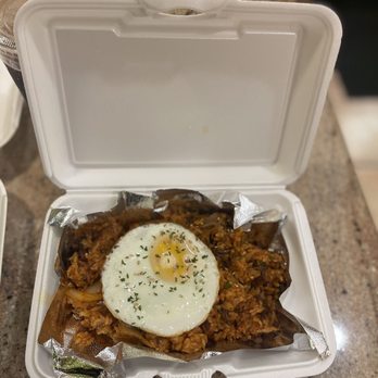 Korean Chili - Kimchi Rice Platter - Korean Near Me - Tulare, California