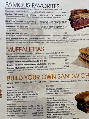 Menu photo 8 Jason's Deli Albuquerque, NM