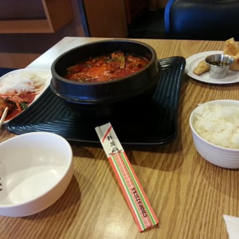 Korean Grill - Spicy Vegetable Beef Soup.  The perfect cure for any respiratory illness. - Korean Near Me - Bellevue, Nebraska