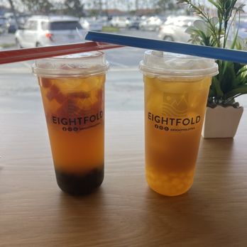 Eightfold Tea Shoppe - Noble tea and mango fruit - Bubble Tea Near Me - Costa Mesa, California Eightfold Tea Shoppe - Noble tea and mango fruit - Bubble Tea Near Me - Costa Mesa, California