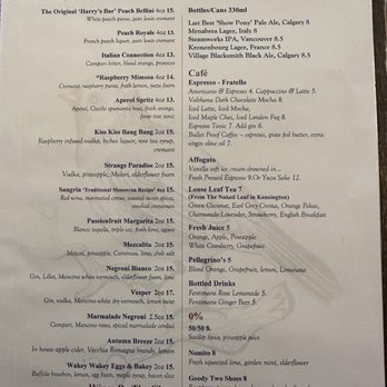 Queens Breakfast Cocktails - Menu - Cocktail Bars Near Me - Calgary, Alberta