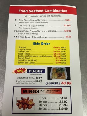 Menu photo 6 New Orleans Seafood Decatur, GA Menu photo 6 New Orleans Seafood Decatur, GA