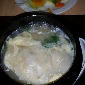 Cana Korean Restaurant - Dumpling soup. Not Miso, not Wonton, not to be missed. - Korean Near Me - Chicopee, Massachusetts Cana Korean Restaurant - Dumpling soup. Not Miso, not Wonton, not to be missed. - Korean Near Me - Chicopee, Massachusetts