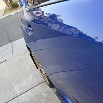 Auto Dent Removal - After hhis work - Mobile Dent Repair Near Me - San Diego, California