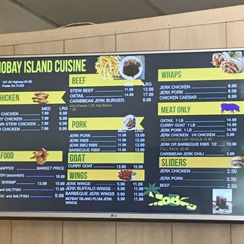 Mo'Bay Island Cuisine - Menu (1) - Caribbean Near Me - Pooler, Georgia