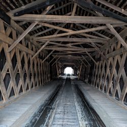 Watson Mill Bridge State Park - Watson Mill Bridge in Watson Mill Bridge State Park, Comer