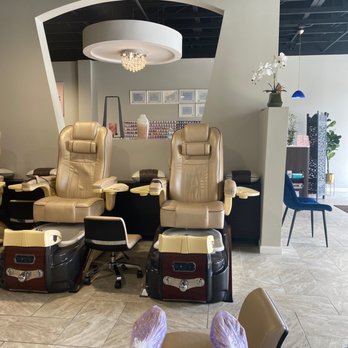 Coco Nails & Spa - Pedicure area! So nice! - Waxing Near Me - Urbandale, Iowa