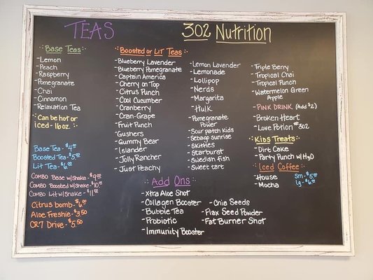 Menu photo 3 302 Nutrition Raymond, ME