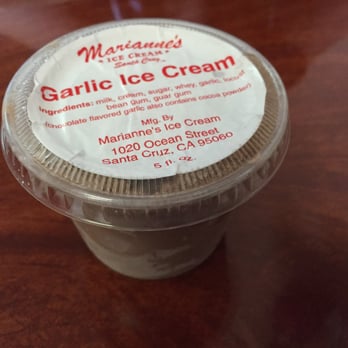 Garlic City Cafe - Chocolate Garlic Ice Cream-not garlic-y enough, unfortunately - American Near Me - Gilroy, California Garlic City Cafe - Chocolate Garlic Ice Cream-not garlic-y enough, unfortunately - American Near Me - Gilroy, California