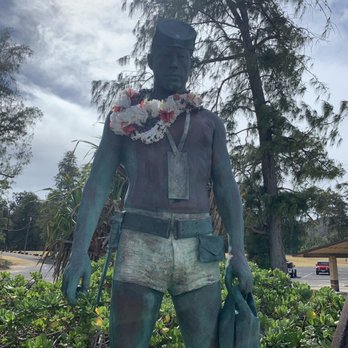The Naked Warrior - The Naked Warrior - Public Art Near Me - Waimanalo, Hawaii The Naked Warrior - The Naked Warrior - Public Art Near Me - Waimanalo, Hawaii