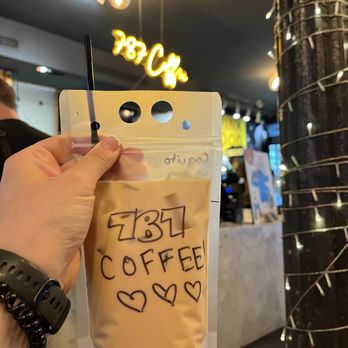 787 Coffee - Iced Coquito Latte ($8) - Coffee & Tea Near Me - New York, New York