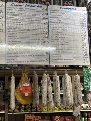Menu photo 1 Molinari Delicatessen San Francisco, CA