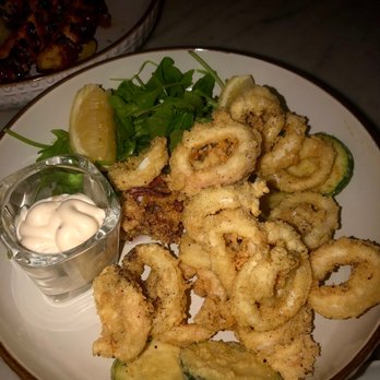 C Italian Restaurant - Fried Calamari and Zucchini - Cocktail Bars Near Me - Kew Gardens, New York C Italian Restaurant - Fried Calamari and Zucchini - Cocktail Bars Near Me - Kew Gardens, New York