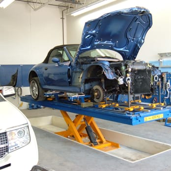 Paint Works - bmw z3m set up for chassis measurements - Body Shops Near Me - North Royalton, Ohio Paint Works - bmw z3m set up for chassis measurements - Body Shops Near Me - North Royalton, Ohio