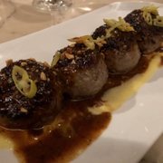 Photo of Bazaar Meat by José Andrés - Las Vegas, NV, United States. Albondigas meatballs $16