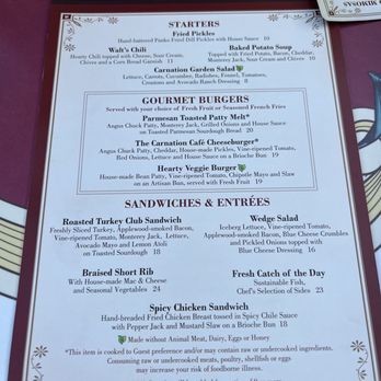 Carnation Cafe - Menu - American Near Me - Anaheim, California Carnation Cafe - Menu - American Near Me - Anaheim, California