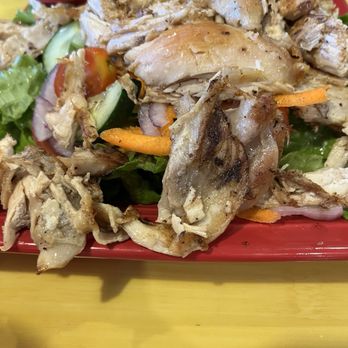 Elizabeth's Pizza - Loaded salad for dessert - Italian Near Me - Greensboro, North Carolina