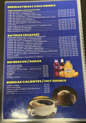Menu photo 1 Sabor dominicano Jamesburg, NJ Menu photo 1 Sabor dominicano Jamesburg, NJ