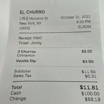 El Churro - Desserts Near Me - New York, New York El Churro - Desserts Near Me - New York, New York