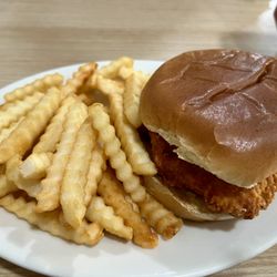 Gold Star - Chicken Sandwich and fries