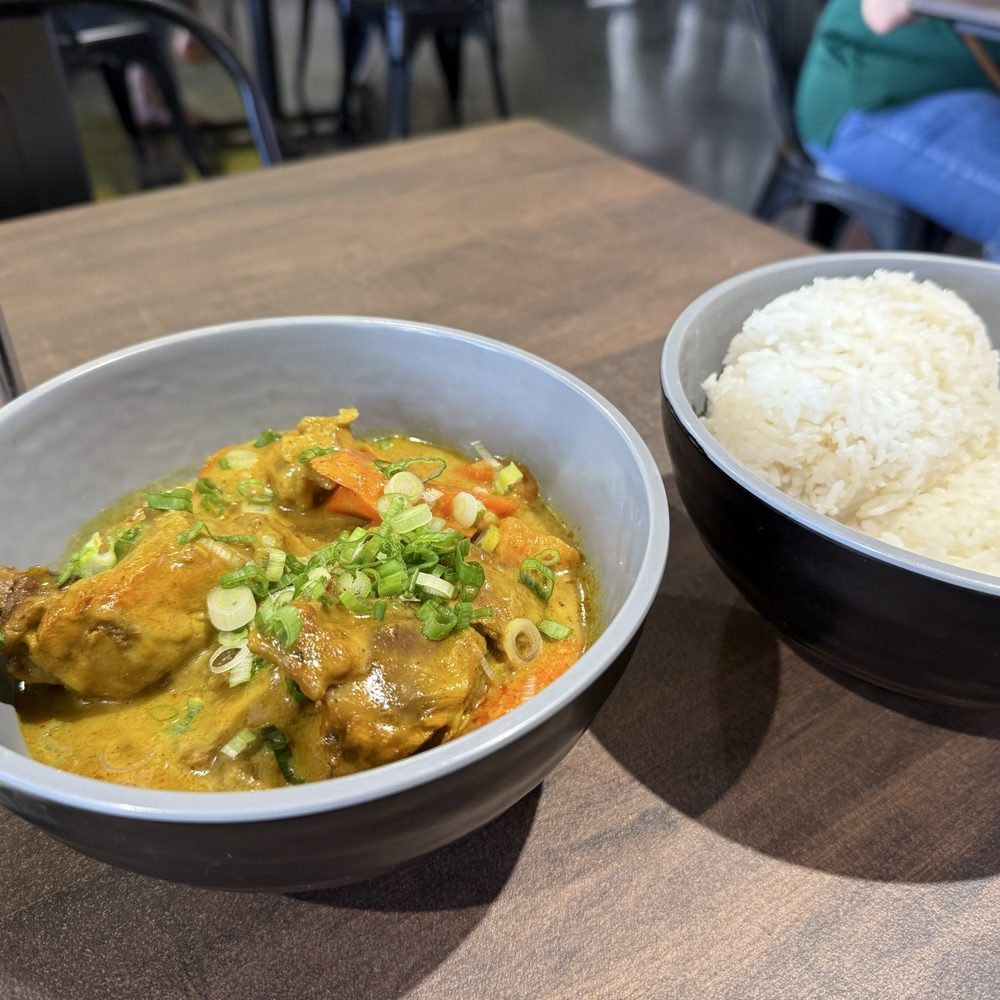 So-Ju Chikn' - Coconut Curry Chikn' - Korean Near Me - Melbourne, Florida So-Ju Chikn' - Coconut Curry Chikn' - Korean Near Me - Melbourne, Florida