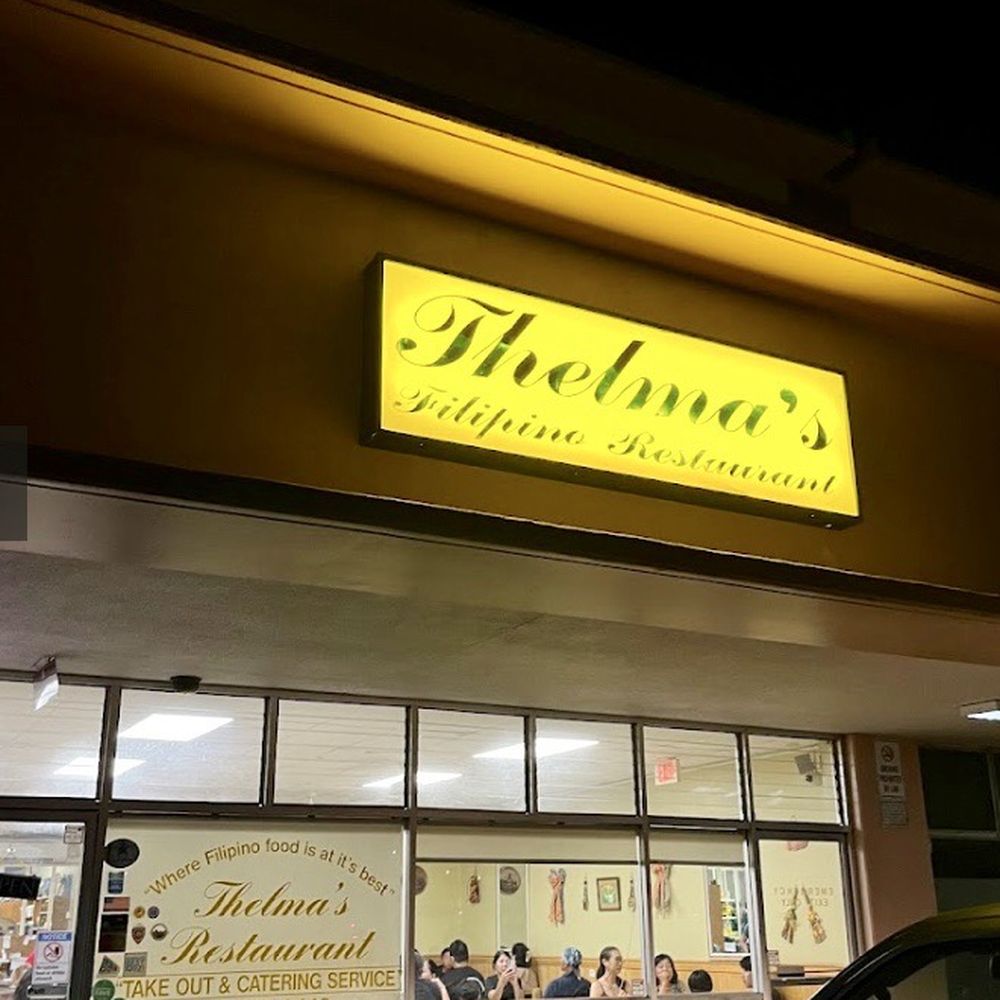Thelma's Restaurant - The front - Filipino Near Me - Waipahu, Hawaii Thelma's Restaurant - The front - Filipino Near Me - Waipahu, Hawaii