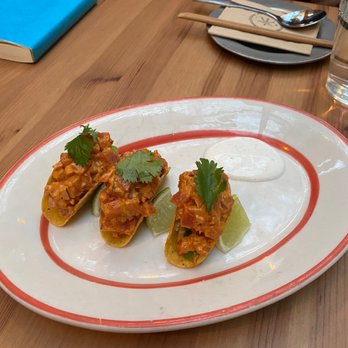 Thursday Kitchen - Tuna Tartare Taco - Korean Near Me - New York, New York Thursday Kitchen - Tuna Tartare Taco - Korean Near Me - New York, New York