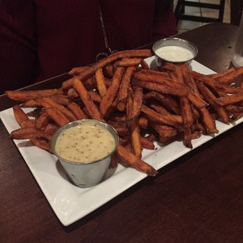 Hops Burger Bar - Sweet potato fries - Burgers Near Me - Greensboro, North Carolina
