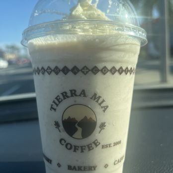 Tierra Mia Coffee - Mazapam Peanut Frappe- ice blended drink - Coffee & Tea Near Me - Anaheim, California Tierra Mia Coffee - Mazapam Peanut Frappe- ice blended drink - Coffee & Tea Near Me - Anaheim, California