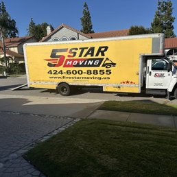 FIVE STAR MOVING -best moving company around! FIVE STAR MOVING -best moving company around!