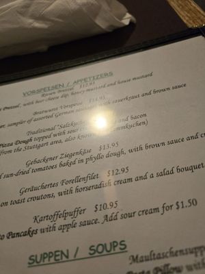 Menu photo 2 Waldhorn Restaurant Pineville, NC Menu photo 2 Waldhorn Restaurant Pineville, NC