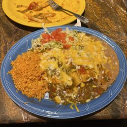 Beef or Chicken Enchilada