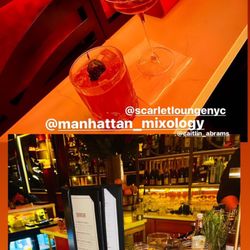 Scarlet Lounge - Espresso martini and spicy tequila drink