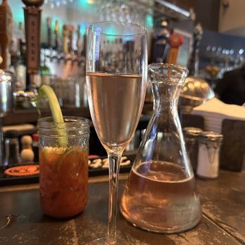 Nose Dive - Bloody Mary and Cranberry Mimosa Carafe - Gastropubs Near Me - Greenville, South Carolina