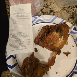 KFC - You can see the brittle parts just putting it in the plate.