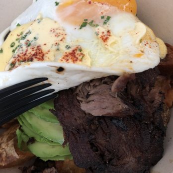Coffee Commissary - Brisket hash bowl try it with the habanero sauce! - Coffee & Tea Near Me - Glendale, California Coffee Commissary - Brisket hash bowl try it with the habanero sauce! - Coffee & Tea Near Me - Glendale, California
