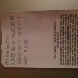 Check Your Ticket!