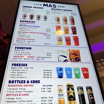 Taco Bell - Live Más Café - The new menu. - Fast Food Near Me - Chula Vista, California Taco Bell - Live Más Café - The new menu. - Fast Food Near Me - Chula Vista, California