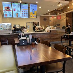 Inside of restaurant Inside of restaurant