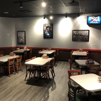 Times Square Pizza Company - Cool little dining room that looks newly renovated. - Pizza Near Me - Brandon, Florida Times Square Pizza Company - Cool little dining room that looks newly renovated. - Pizza Near Me - Brandon, Florida