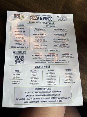 Menu photo 4 MPH Brewing Cincinnati, OH