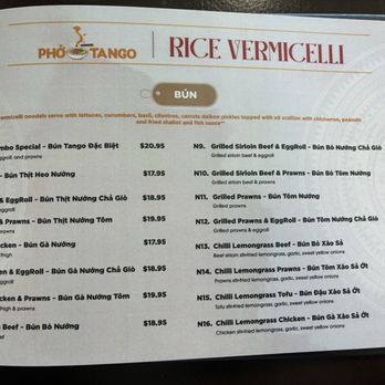 Pho Tango - Vietnamese Near Me - Auburn, Washington